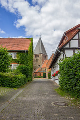 Fototapeta na wymiar Kirche in Marklohe