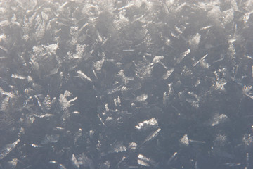 Снежные кристаллы / Snow crystal