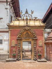 Fototapeta na wymiar Temples of Bhaktapur
