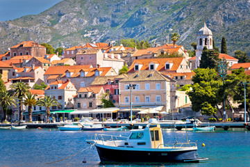 Fototapeta premium Town of Cavtat waterfront view