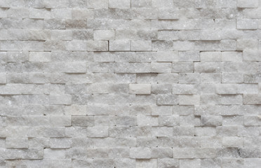White modern decorative wall small marble brick background texture, decorative pattern quartz stone mosaic.  interior decoration of the room