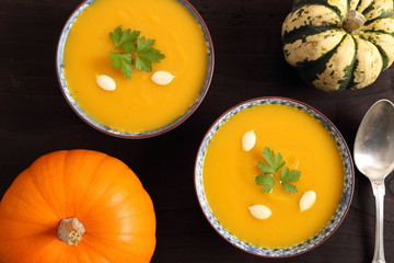 Pumpkin soup.