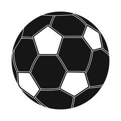 Vector illustration of sport and ball logo. Collection of sport and athletic stock vector illustration.