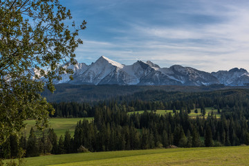 Tatry Wysokie z Łapszanki