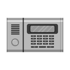 Obraz premium Isolated object of office and house icon. Set of office and system stock vector illustration.