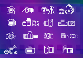 Vector digital cameras and accessories.