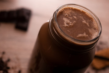 chocolate in a jar