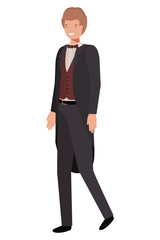 young business man avatar character