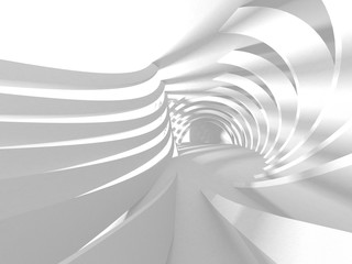 Naklejka premium Abstract Modern White Architecture Background