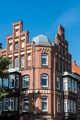 Fototapeta na wymiar Historisches Giebelhaus in Lüneburg