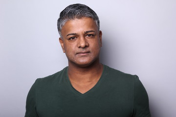 Obraz premium Beautiful mixed race man