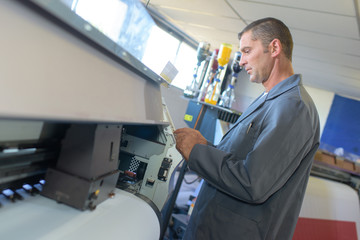 printing press employee