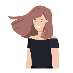 business woman avatar character