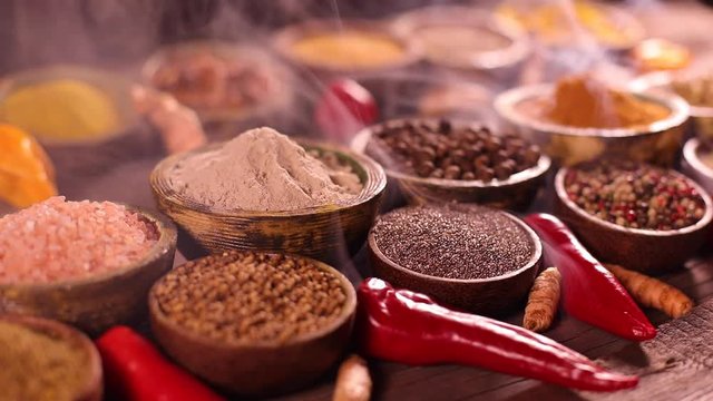 Spices, Cooking ingredient, smoke