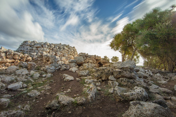 Poblat de Sant Agust Vell, Menorca, Long Exposure 20 sek
