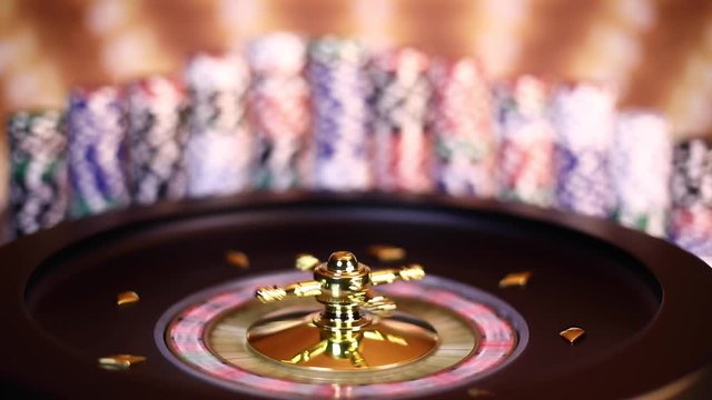 Casino Poker Chips and roulette