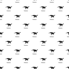 Tsintaosaurus pattern seamless vector repeat geometric for any web design