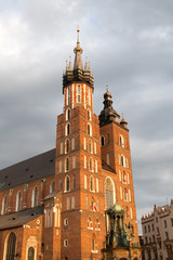 Obraz premium Mariacki Church in Cracow