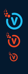 v
logo