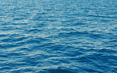 Abstract blue water sea