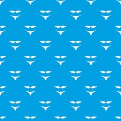 Retro bikini pattern vector seamless blue repeat for any use