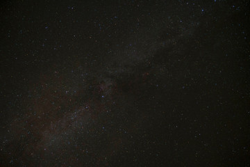 Sternenhimmel über dem Darß mit Milchstraße