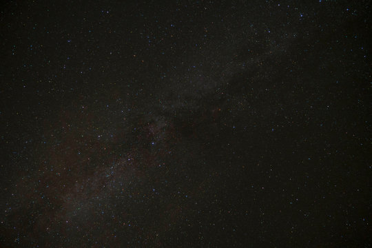 Sternenhimmel über dem Darß mit Milchstraße