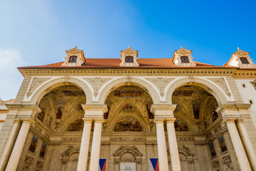 Le Palais Wallenstein à Prague