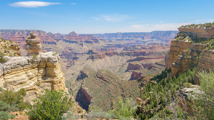 Nice view of majestic Grand Canyon National Park, Arizona, Usa