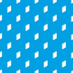 Fototapeta na wymiar Sandwich panel pattern vector seamless blue repeat for any use