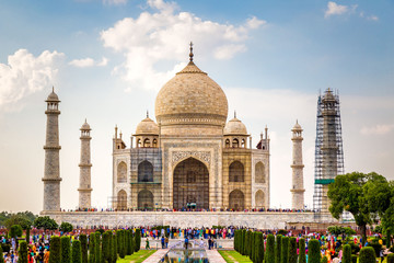 Obraz premium Taj Mahal site touristique Inde voyage Architecture visite