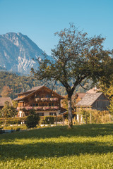 Fototapeta premium Beautiful alpine view at Altaussee-Steiermark-Austria