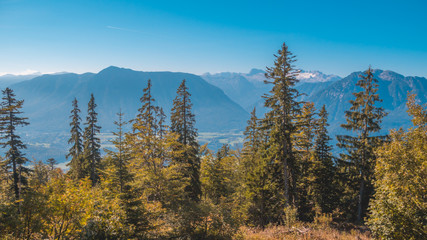 Beautiful alpine view at Altaussee-Steiermark-Austria
