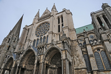 Fototapeta premium Chartres, la cattedrale di Notre Dame - Francia