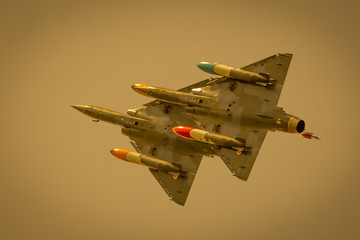 Mirage 2000 sunset