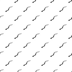 Mamba snake pattern vector seamless repeating for any web design