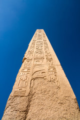 obelisk in luxor egypt