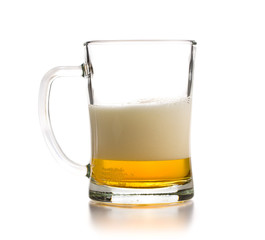 Glass of beer.
