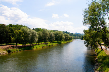 Dunajec river in Pieniny