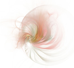 An abstract computer generated modern fractal design. Abstract fractal color texture. Digital art.
