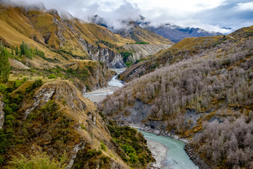 Skippers Canyon near Queenstown, Central Otago, South Island, New Zealand - 230507791
