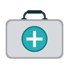 First aid suitcase symbol