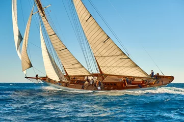Photo sur Plexiglas Naviguer Course de voiliers. Yachting. Voile. Régate