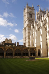 Fototapeta premium Jardin de l'abbaye de Westminster à Londres