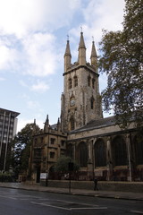 Fototapeta na wymiar Eglise anglicane à Londres