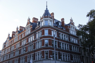 Fototapeta na wymiar Immeuble victorien à Londres