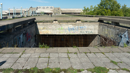 old building of the sea station