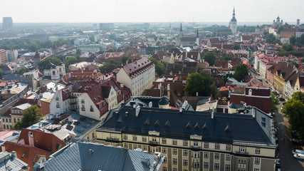 Fototapeta na wymiar view of Tallinn