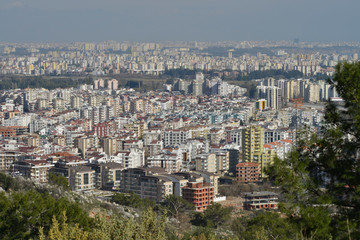 Obraz premium Panoramic view of Antalya Turkey