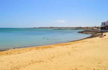 Corralejo Beach in Fuerteventura, Canary Islands